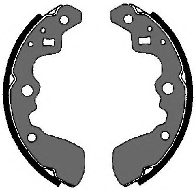 Комплект тормозных колодок VEMA 84632