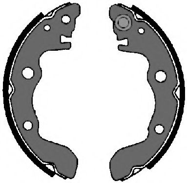 Комплект тормозных колодок VEMA 84635