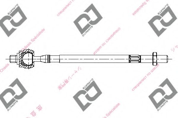 Осевой шарнир, рулевая тяга DJ PARTS DR1113