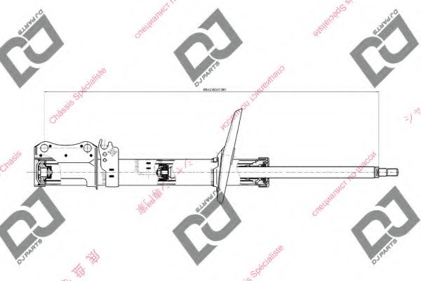 Амортизатор DJ PARTS DS1674GS