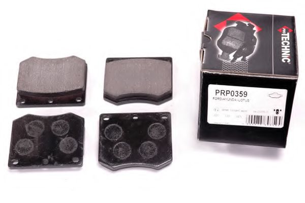 Комплект тормозных колодок, дисковый тормоз PROTECHNIC PRP0359