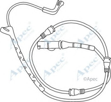 Указатель износа, накладка тормозной колодки APEC braking WIR5210