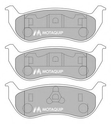Комплект тормозных колодок, дисковый тормоз ROULUNDS BRAKING 854483