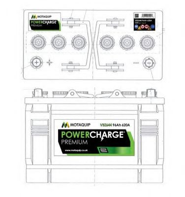 Стартерная аккумуляторная батарея LUCAS LP644