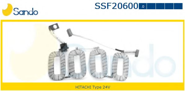 Обмотка возбуждения, стартер SANDO SSF20600.0