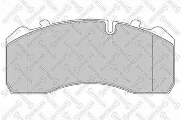 Комплект тормозных колодок, дисковый тормоз STELLOX 85-01418-SX