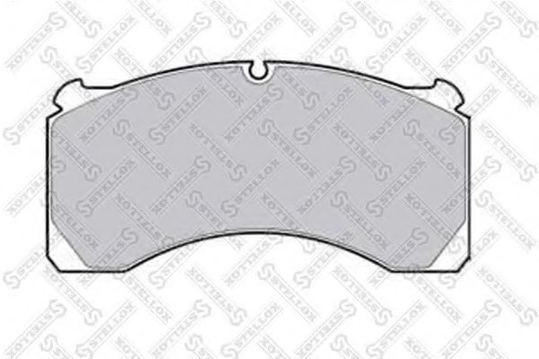 Комплект тормозных колодок, дисковый тормоз STELLOX 85-21422-SX