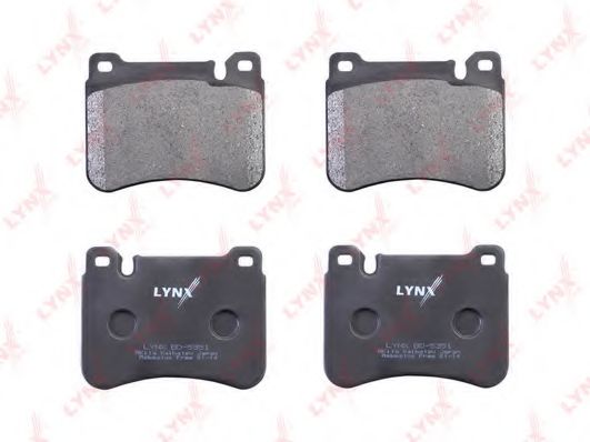 Комплект тормозных колодок, дисковый тормоз ALLIED NIPPON CBP06007