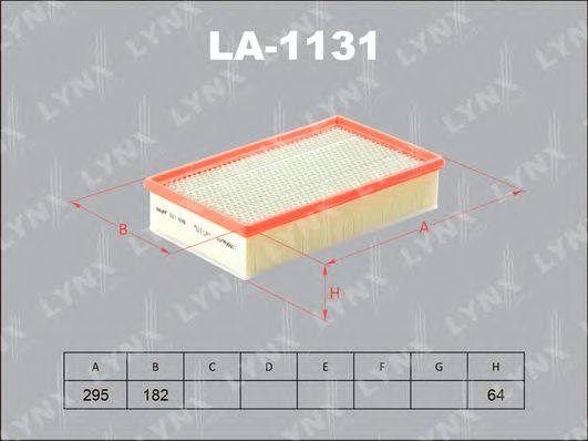 Воздушный фильтр LYNXauto LA-1131