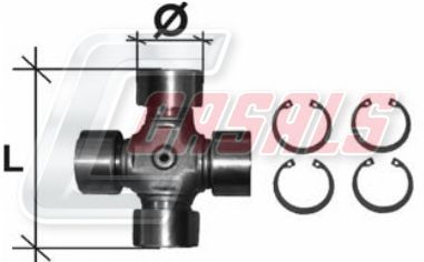 Шарнир, продольный вал CASALS CR25