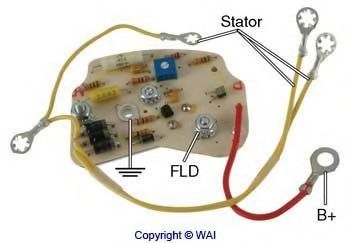 Регулятор генератора WAIglobal D812HD