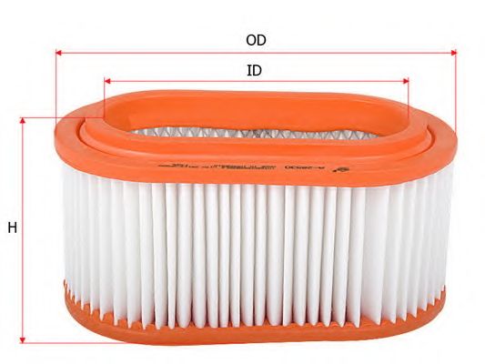 Воздушный фильтр SAKURA  Automotive A-28530