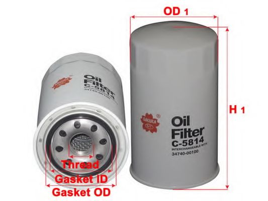 Масляный фильтр WIX FILTERS 51275