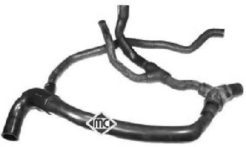 Шланг радиатора Metalcaucho 08724