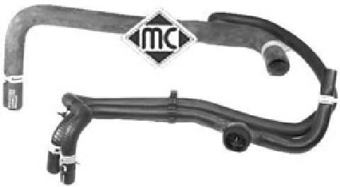 Шланг радиатора Metalcaucho 08783