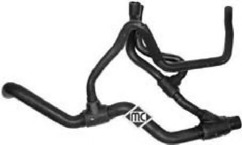 Шланг радиатора Metalcaucho 08858