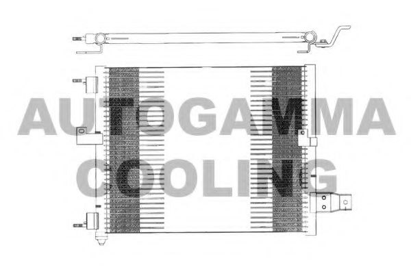 Конденсатор, кондиционер AUTOGAMMA 103284