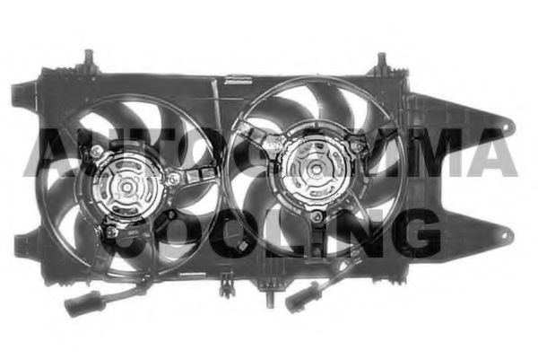 Вентилятор, охлаждение двигателя AUTOGAMMA GA201224