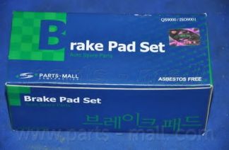 Комплект тормозных колодок, дисковый тормоз PARTS-MALL PKB-028