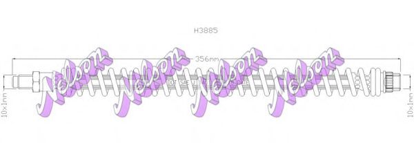 Тормозной шланг Brovex-Nelson H3885