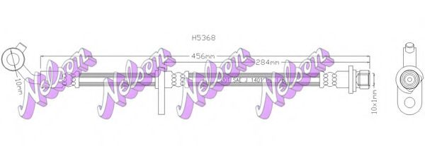 Тормозной шланг Brovex-Nelson H5368