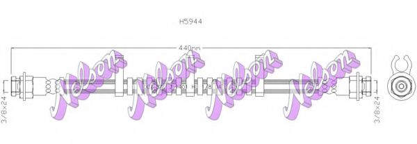 Тормозной шланг Brovex-Nelson H5944