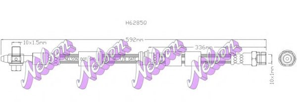 Тормозной шланг Brovex-Nelson H6285Q