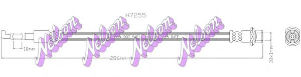 Тормозной шланг Brovex-Nelson H7255
