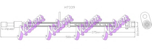 Тормозной шланг Brovex-Nelson H7339