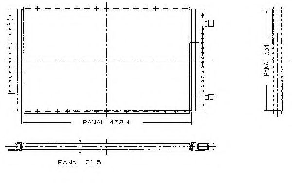 Конденсатор, кондиционер ORDONEZ 1060000822