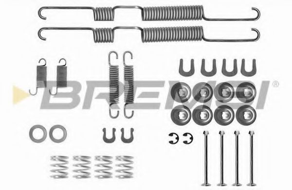 Комплектующие, тормозная колодка BREMSI SK0698