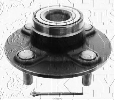 Комплект подшипника ступицы колеса KEY PARTS KWB599