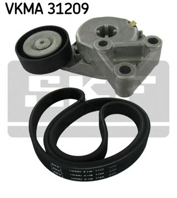 Поликлиновой ременный комплект SKF VKMA 31209