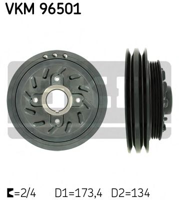 Ременный шкив, коленчатый вал SKF VKM 96501