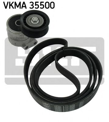 Поликлиновой ременный комплект SKF VKMA 35500