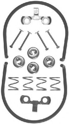 Комплектующие, тормозная колодка FERODO FBA98