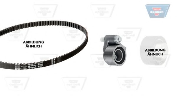 Комплект ремня ГРМ OPTIBELT KT 1506