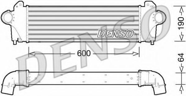 Интеркулер DENSO DIT12005