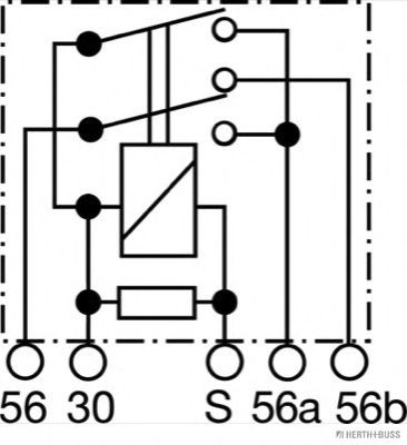 Реле, ближнний свет STRIBEL 899210