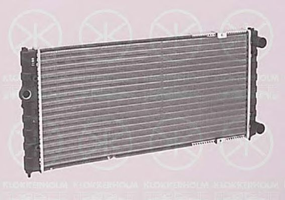 Радиатор, охлаждение двигателя KLOKKERHOLM 6607302021