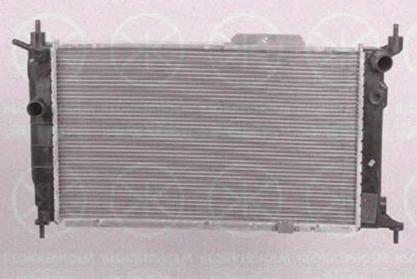 Радиатор, охлаждение двигателя KLOKKERHOLM 5050302091