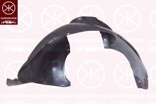 Обшивка, колесная ниша KLOKKERHOLM 9503387
