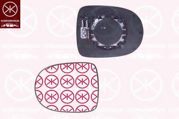 Зеркальное стекло, наружное зеркало KLOKKERHOLM 60331066