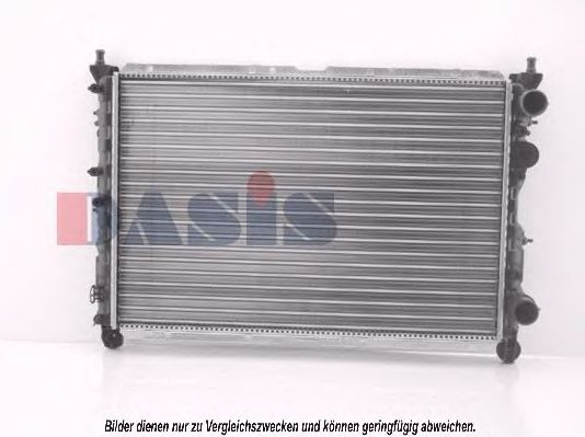 Радиатор, охлаждение двигателя AKS DASIS AL2068