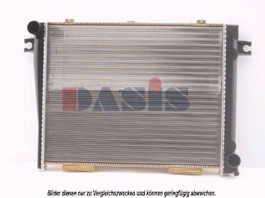 Радиатор, охлаждение двигателя AKS DASIS 6002241