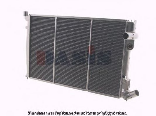 Радиатор, охлаждение двигателя AKS DASIS CNA2071