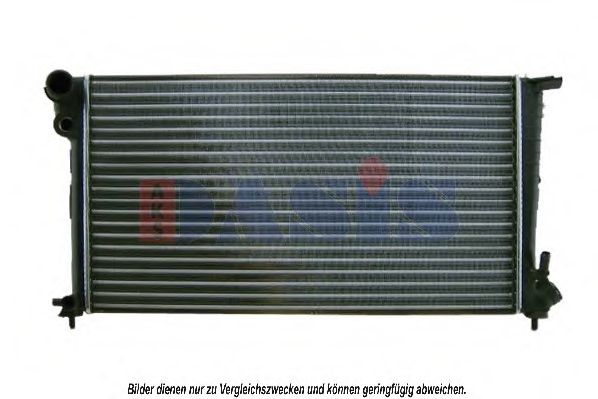 Радиатор, охлаждение двигателя AKS DASIS CNA2159