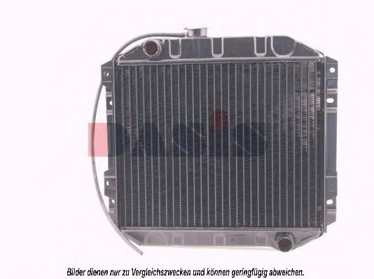 Радиатор, охлаждение двигателя AKS DASIS 1822101