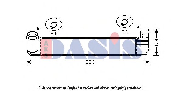 Интеркулер AKS DASIS 187019N