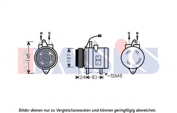 Компрессор, кондиционер AKS DASIS 851932N